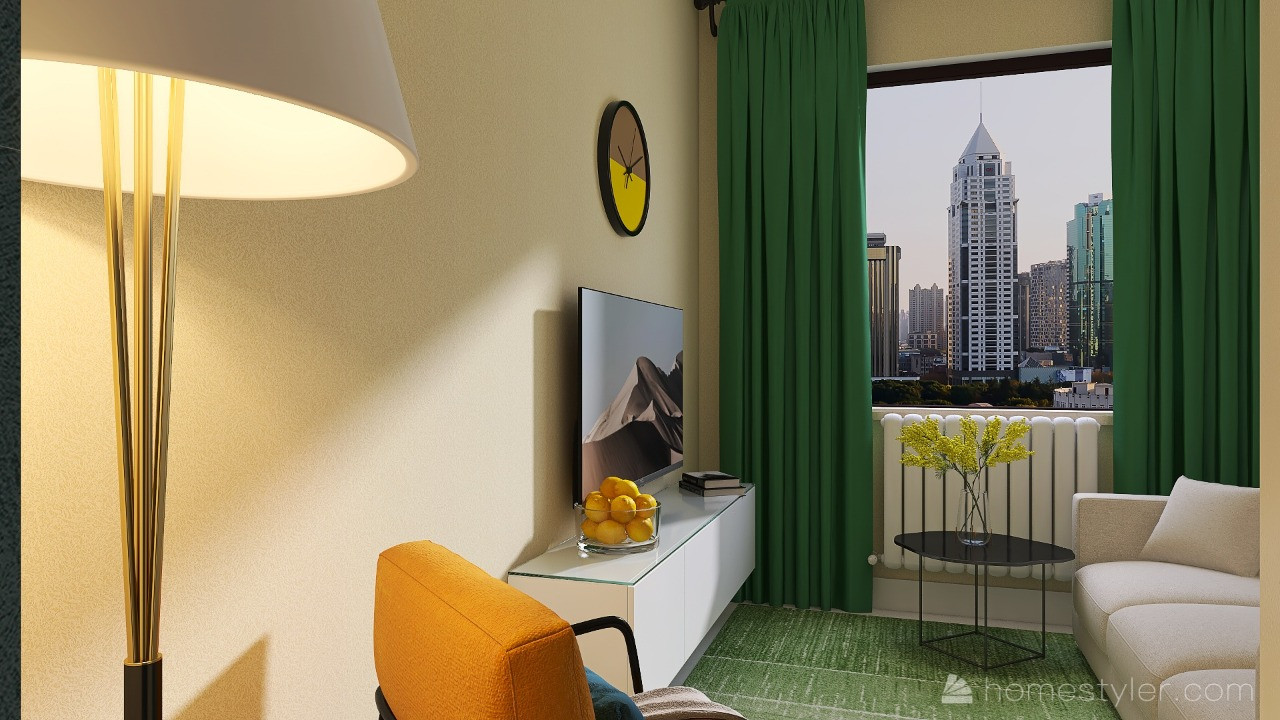 Крошечная, но очень уютная квартира 23 м2