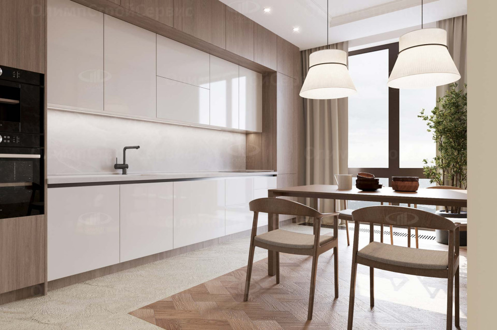 ЖК Румянцево-Парк: дизайн интерьера квартиры 60 кв.м. в современном стиле