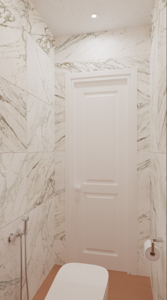 Обложка проекта: Дизайн душевой комнаты и санузла для квартиры в г. Казань