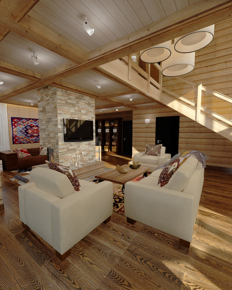 Проект загородного дома в стиле Шале