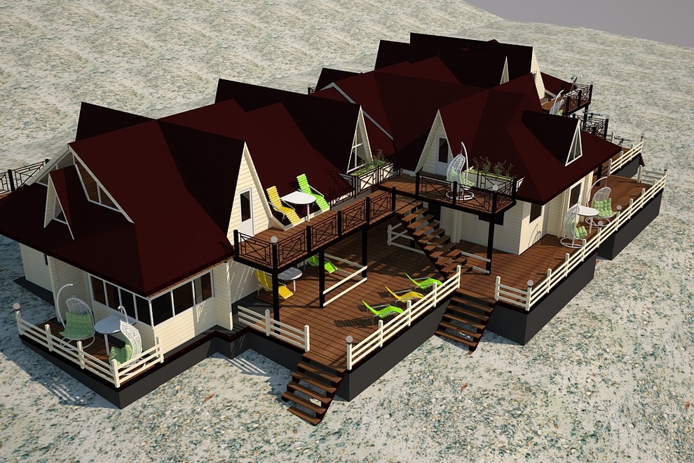 Обложка проекта: Турбаза на Байкале