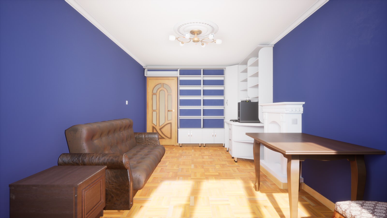 Обложка проекта: Синяя комната