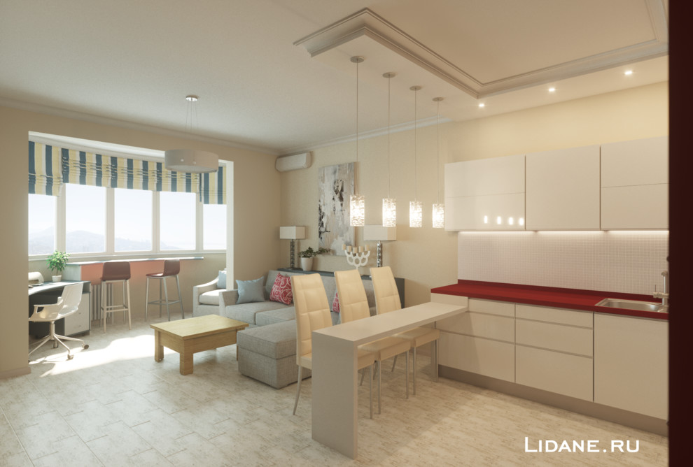 Кухня - гостиная