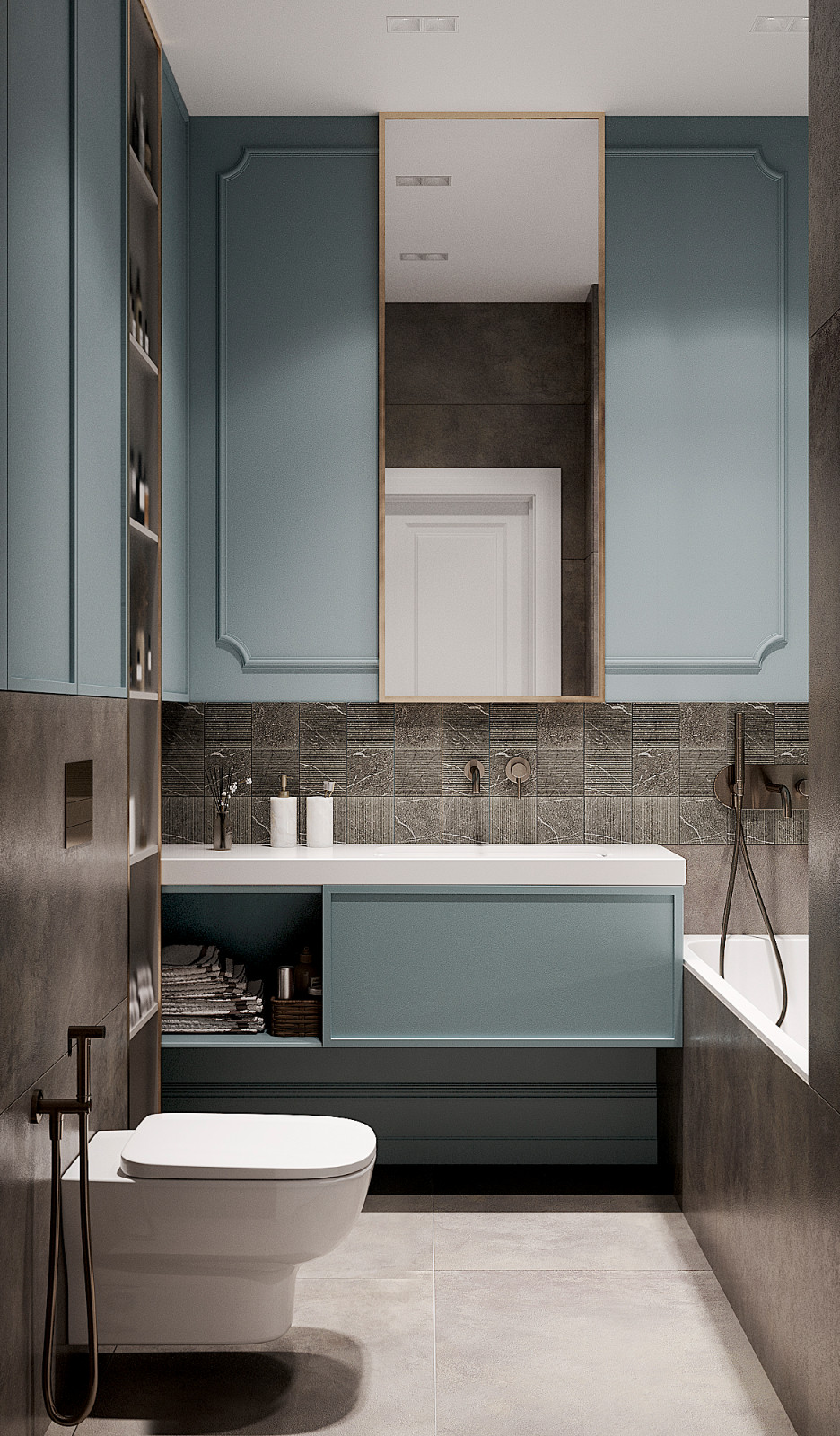 Дизайн проект квартиры в ЖК "Манхэттен"