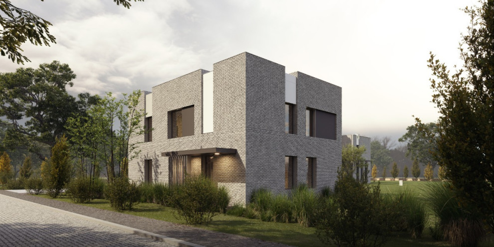 Фасад дома в КП Park Ville