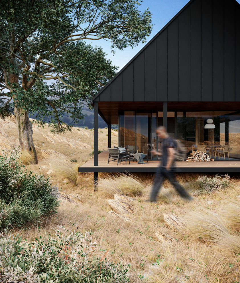 Обложка проекта: Дом в Экостиле экстерьер