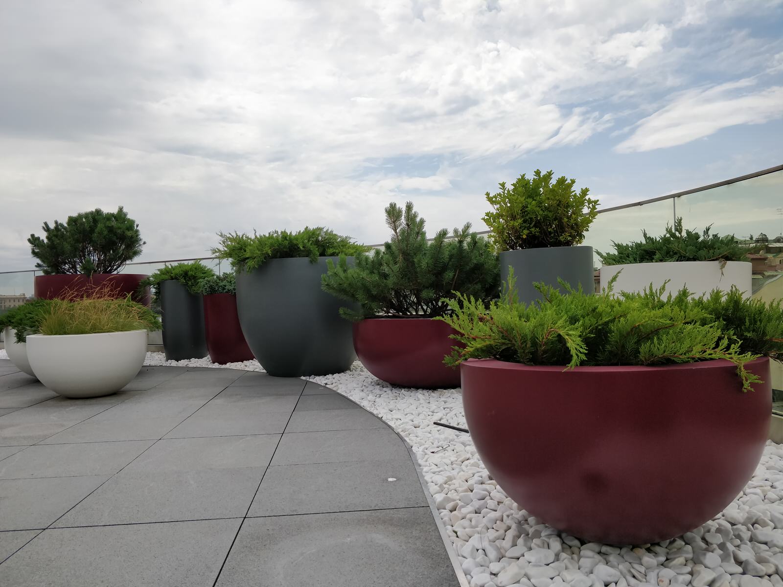 Озеленение крыши в центре Москвы