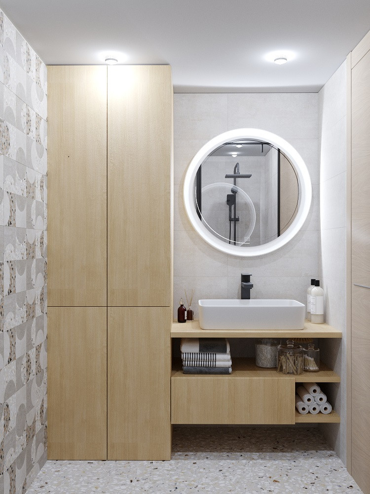 Обложка проекта: Двухуровневая квартира г. Сочи 2021год