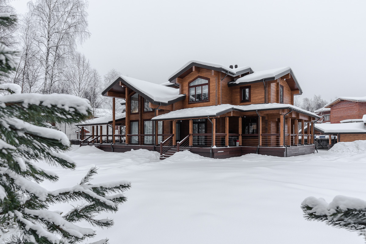 Обложка проекта: Зимняя усадьба