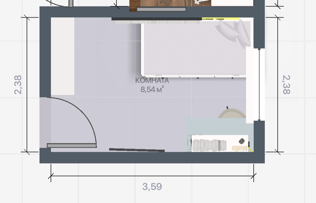 Обложка проекта: спальня