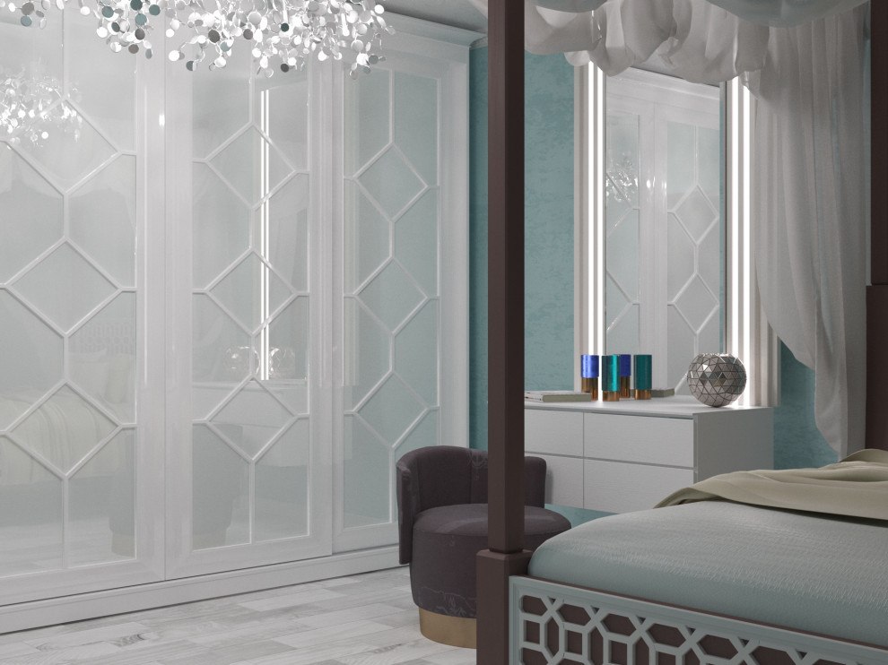 Спальня с выходом на терассу