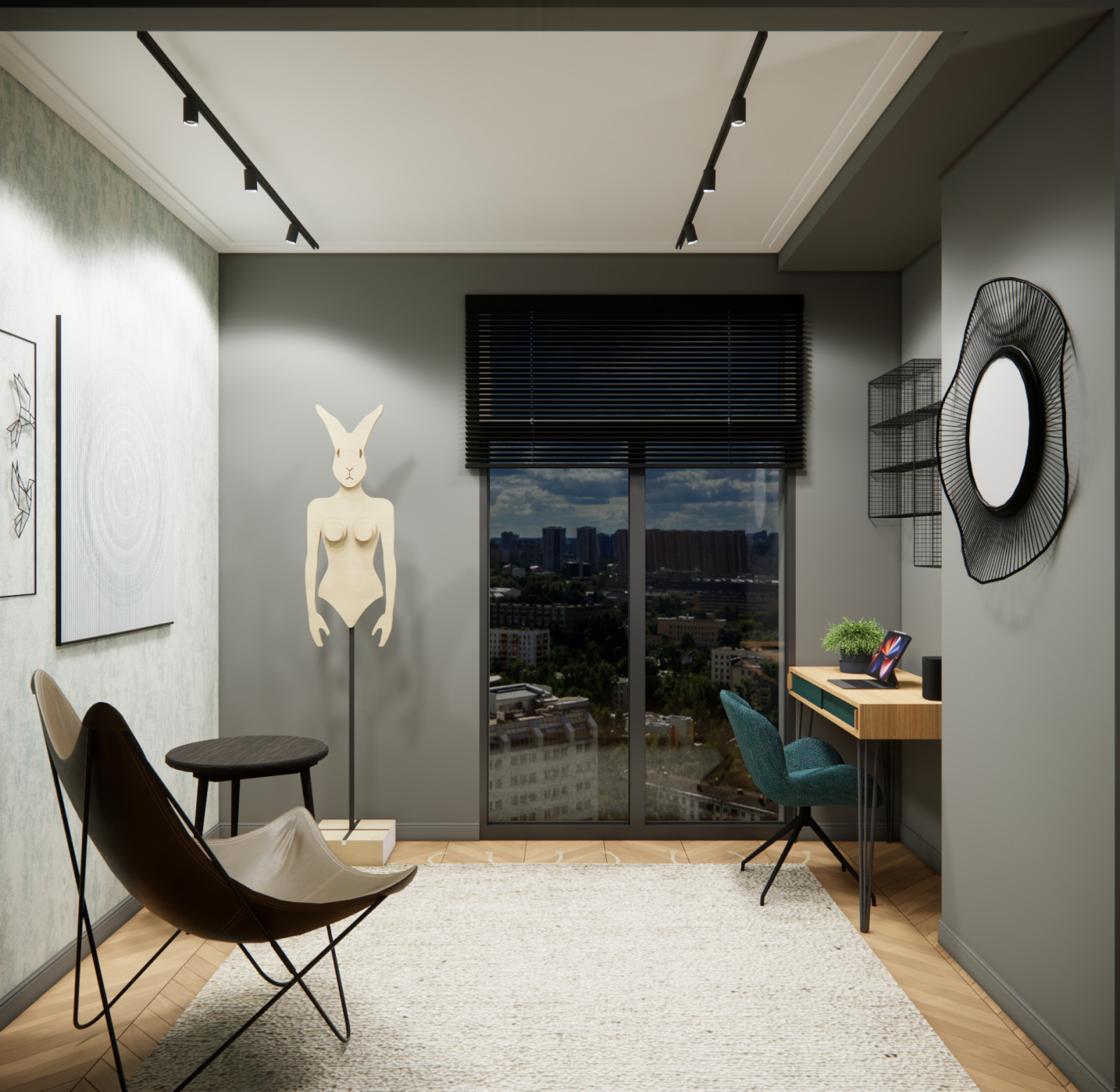 Комната с зайкой