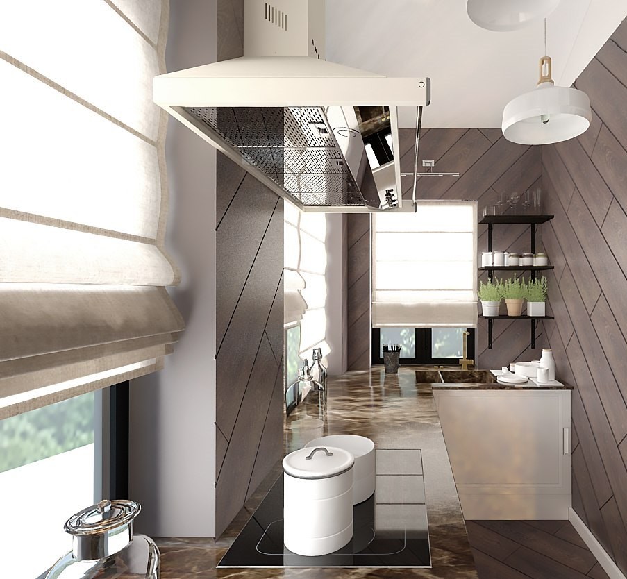 Дизайн интерьера кухни