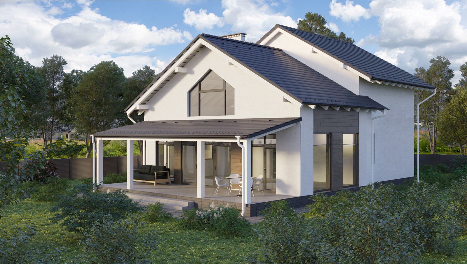 Обложка проекта: Белый дом в Ямном