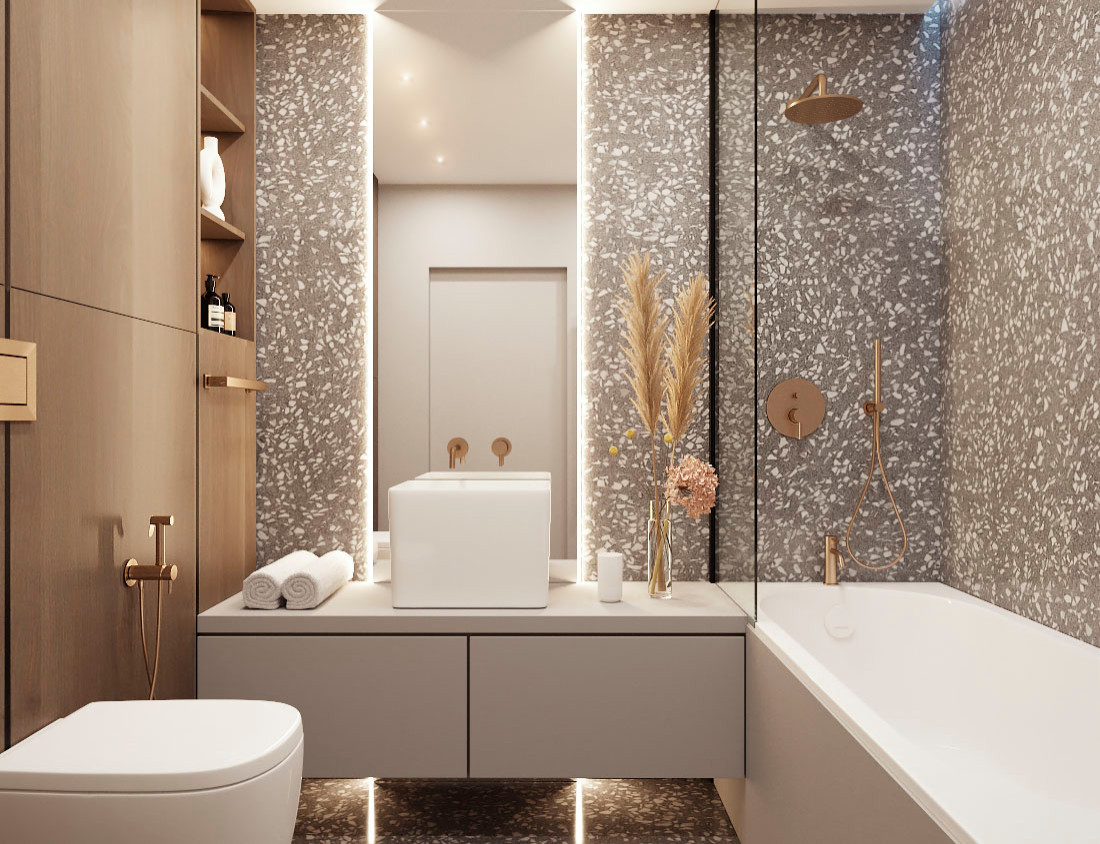 Проект интерьера в современном стиле для современной семьи