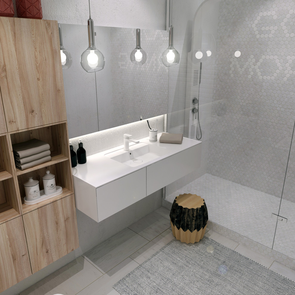 Дизайн проект 6-ти ком. квартиры в современном стиле