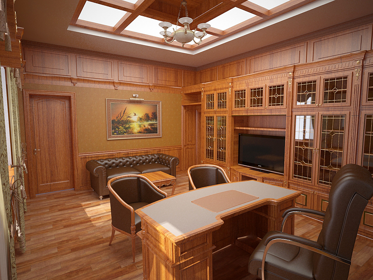 Интерьер жилого дома