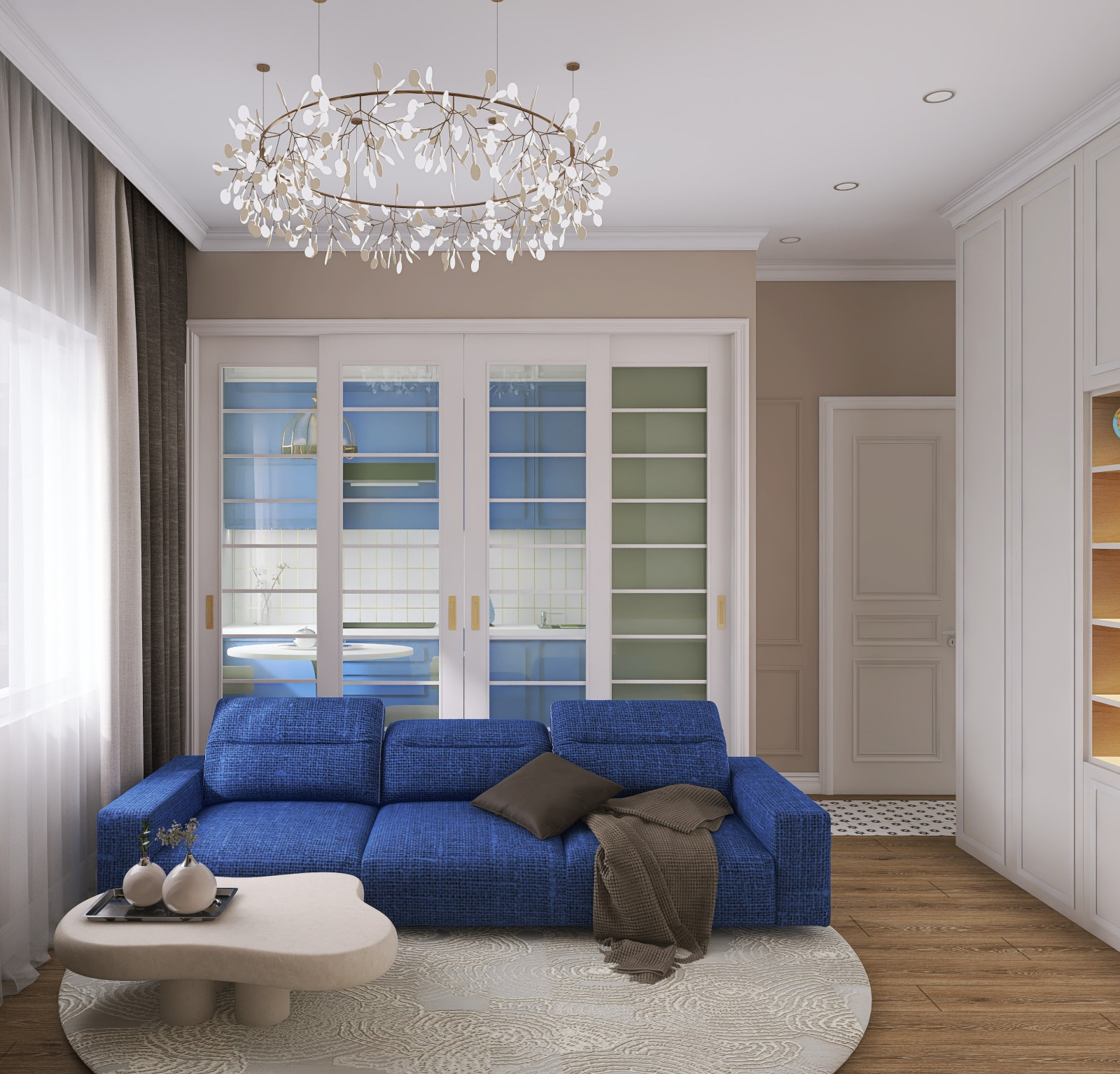 Трехкомнатная квартира