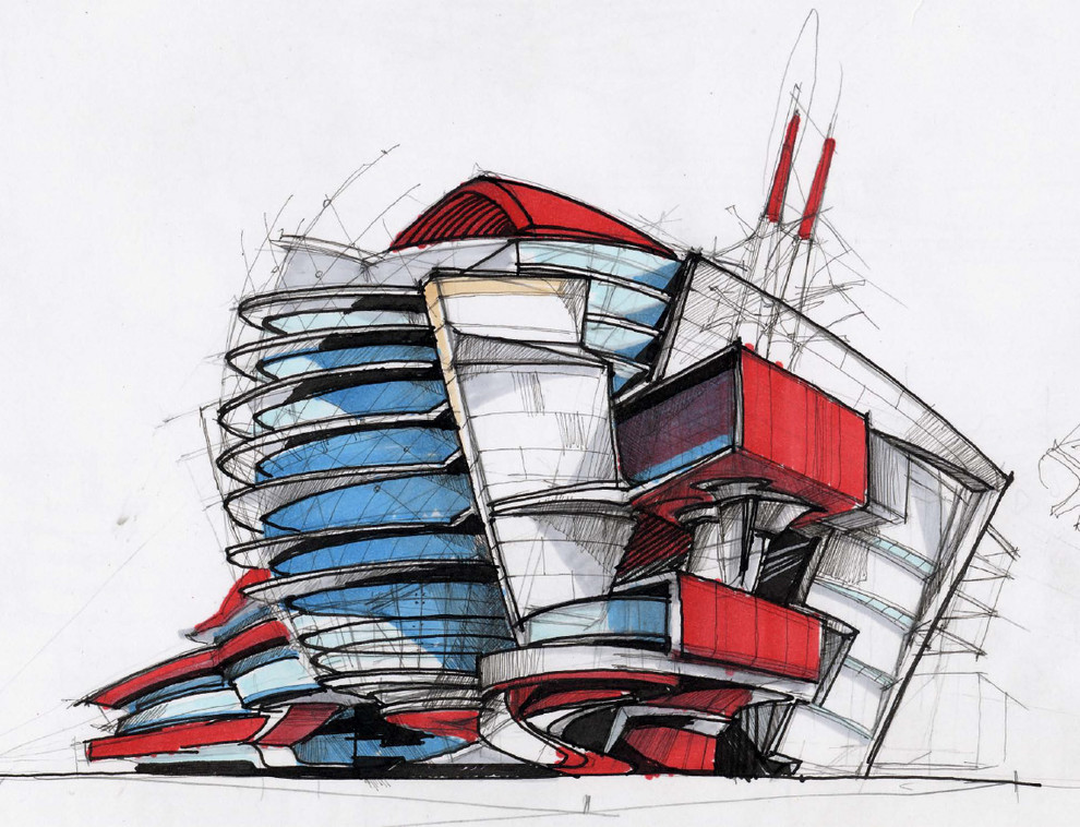 Эскизы - архитектура