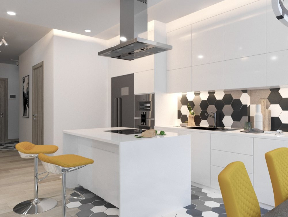 ЖК МФК ОКО, 3 комнаты, 92 м²