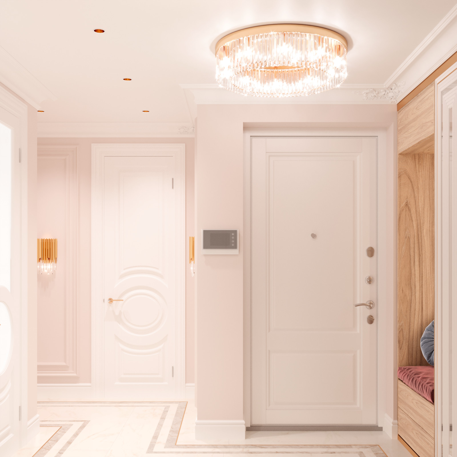 Дизайн интерьера квартиры ЖК Ленинград