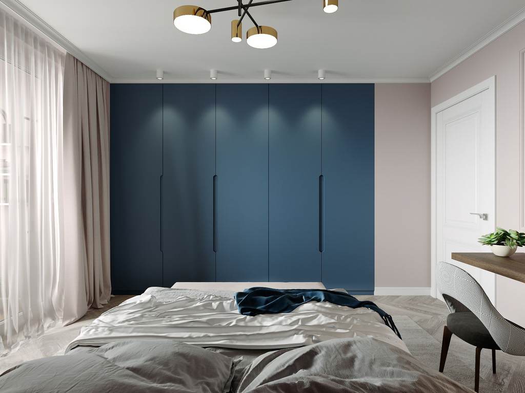 Дизайн интерьера квартиры в современном стиле в ЖК «Царская столица», 107 кв.м.