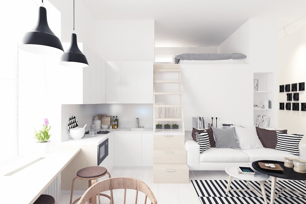 Кухня гостиная