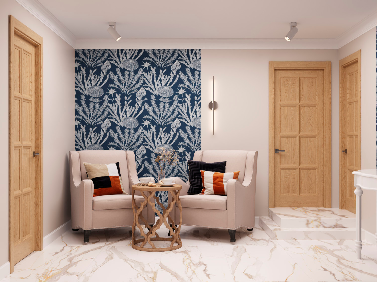 Apartment interior design in Simferopol