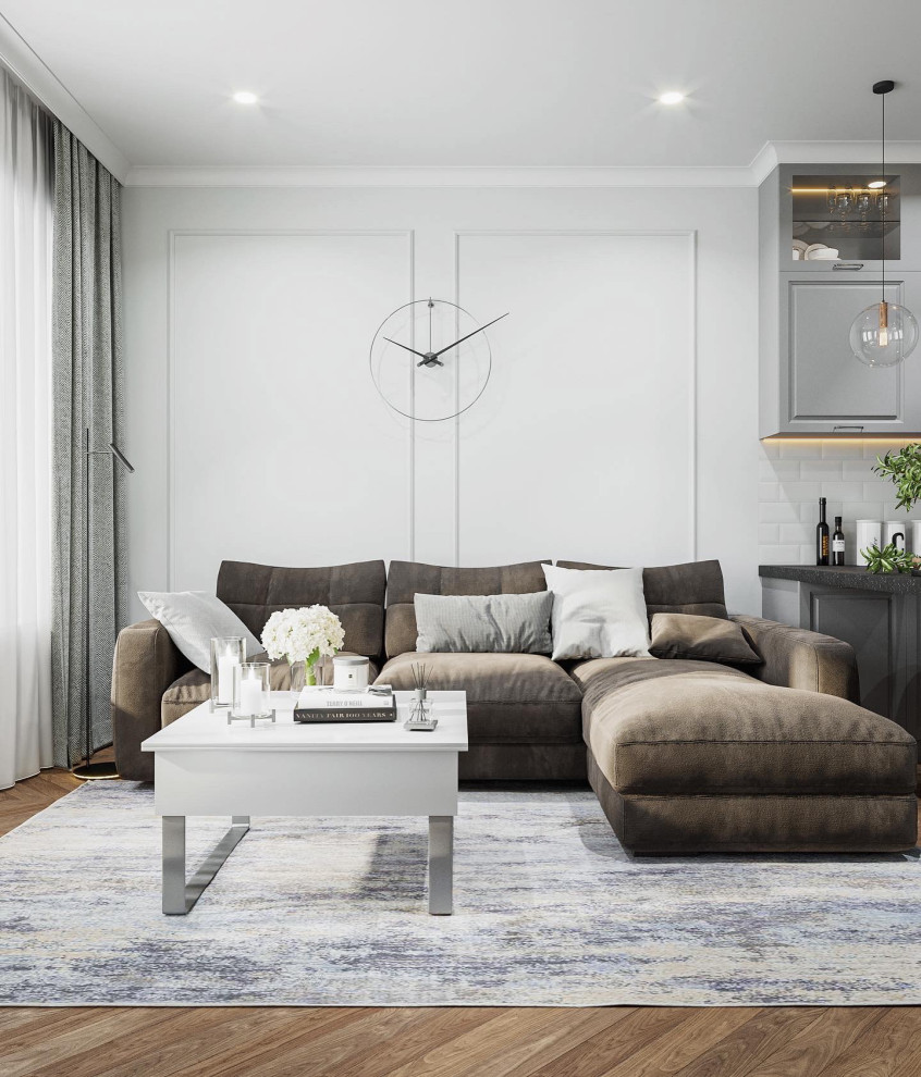 Обложка проекта: Квартира для молодой девушки.