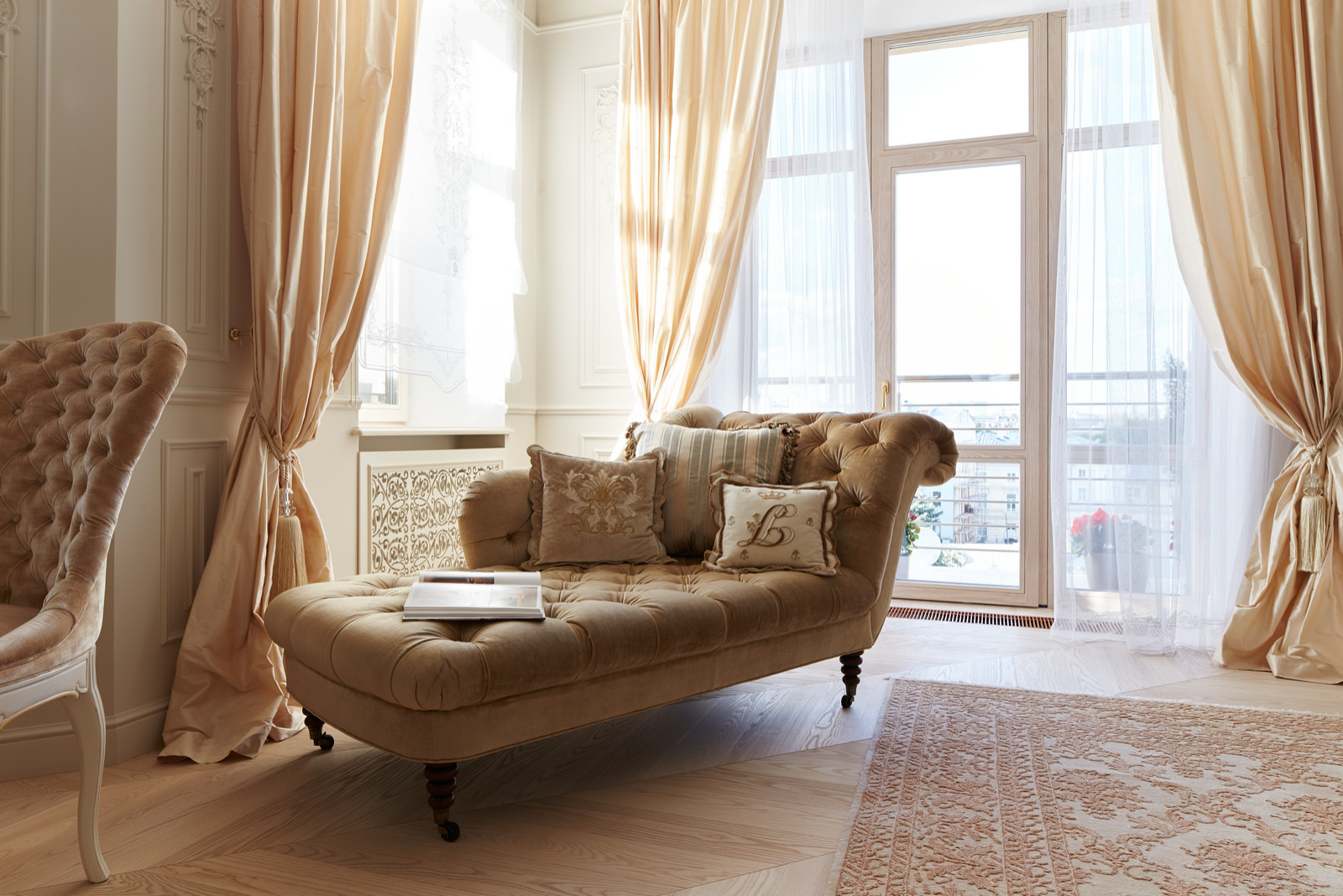 Дизайн квартиры в классическом стиле на Остоженке