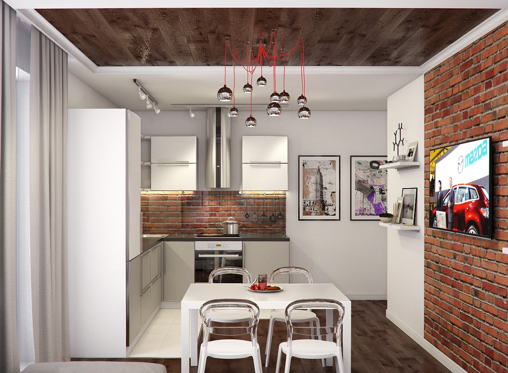 Квартира с элементами лофт