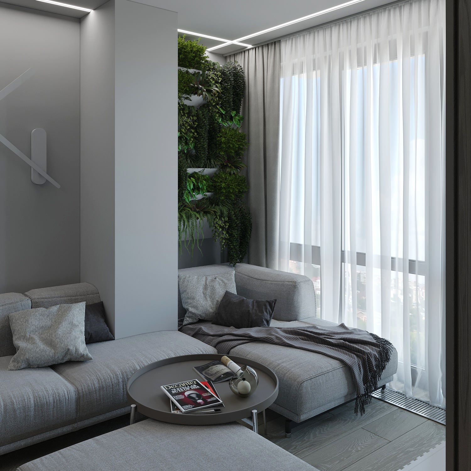 Интерьер в светлых тонах САМАРА