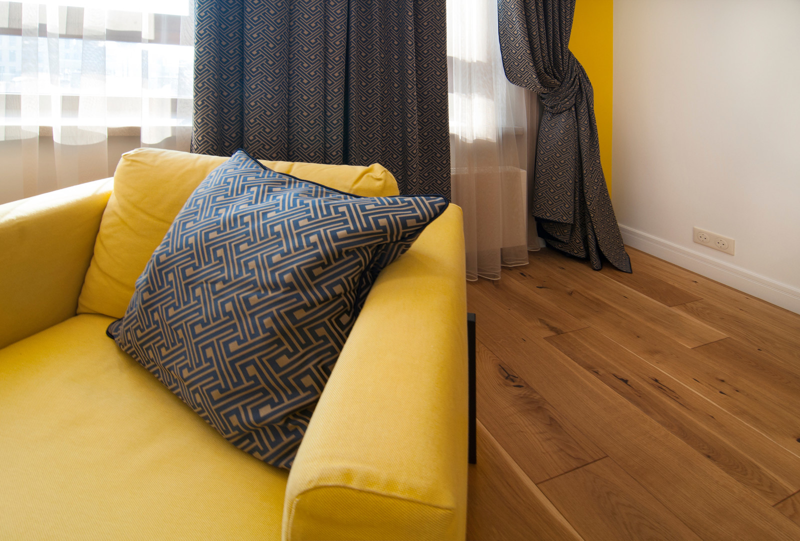 Шторы в дизайнерскую квартиру. Неоклассика. 2019