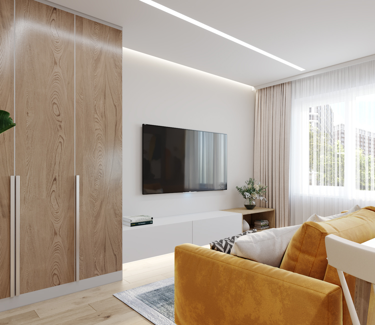 Дизайн- проект Гафури 72 кв.м