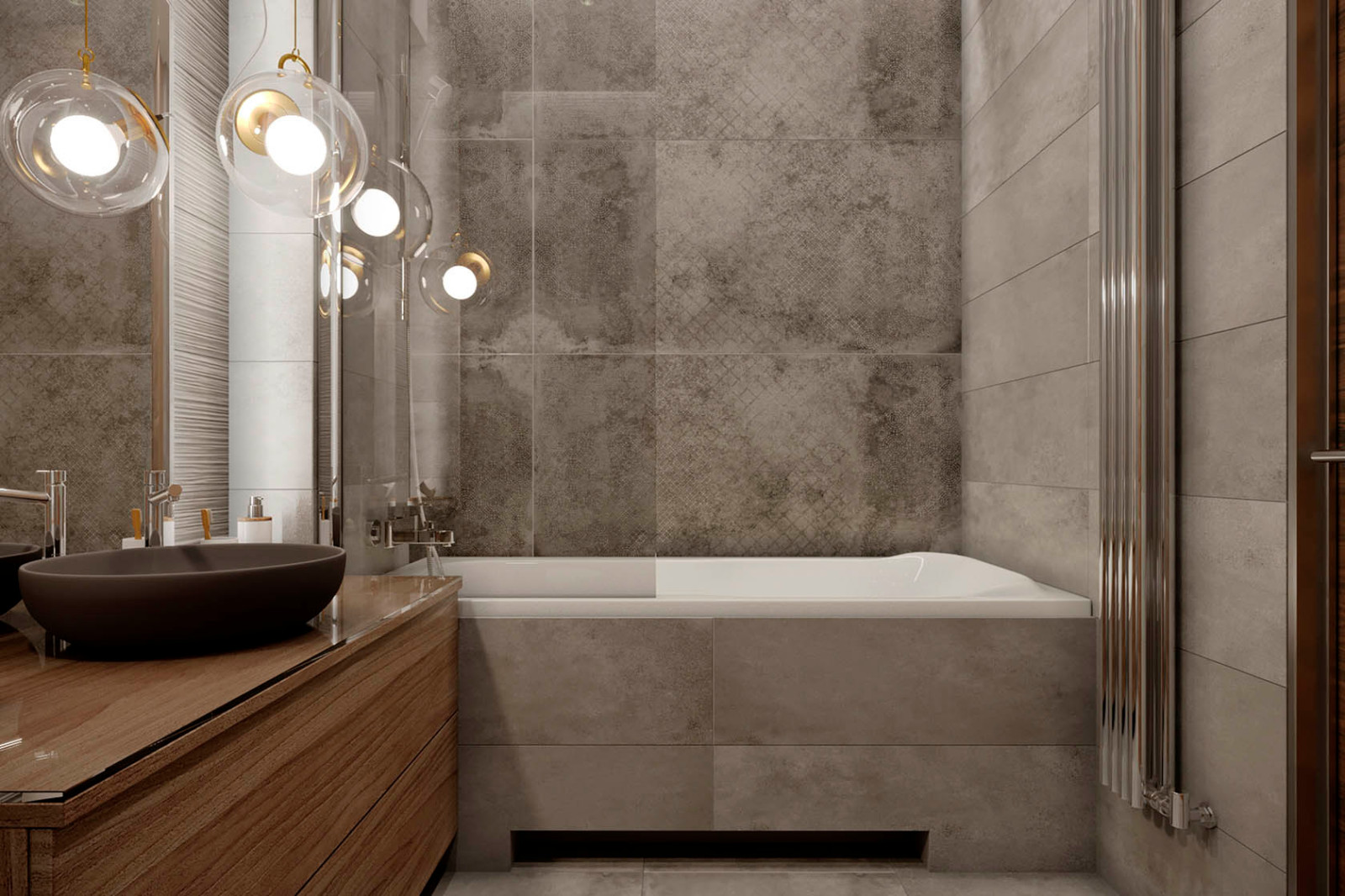 Обложка проекта: Интерьер квартиры площадью 120м2