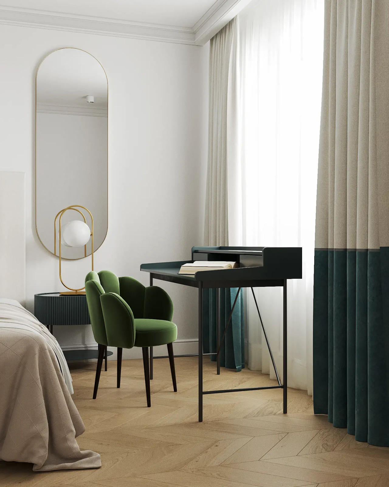 Дизайн-проект квартиры на ул. Боровая, д. 19