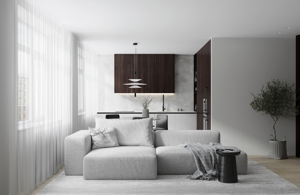 Обложка проекта: ЖК Династия - 84 м2