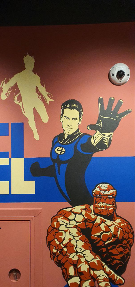 Обложка проекта: Трафаретная роспись в офисе компании Яндекс