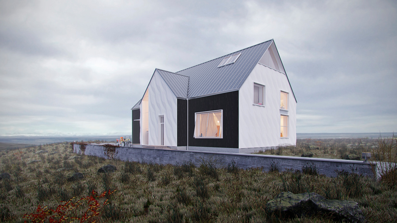 Обложка проекта: Дом на Ставропольской возвышенности