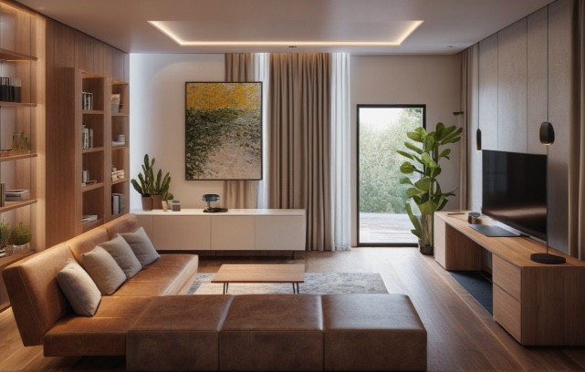 Обложка проекта: Наброски дома в современном стиле