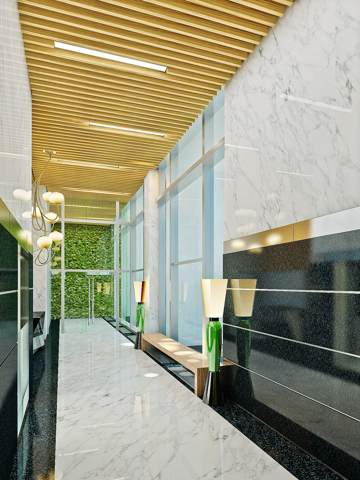 Входная группа гостиницы в Сочи