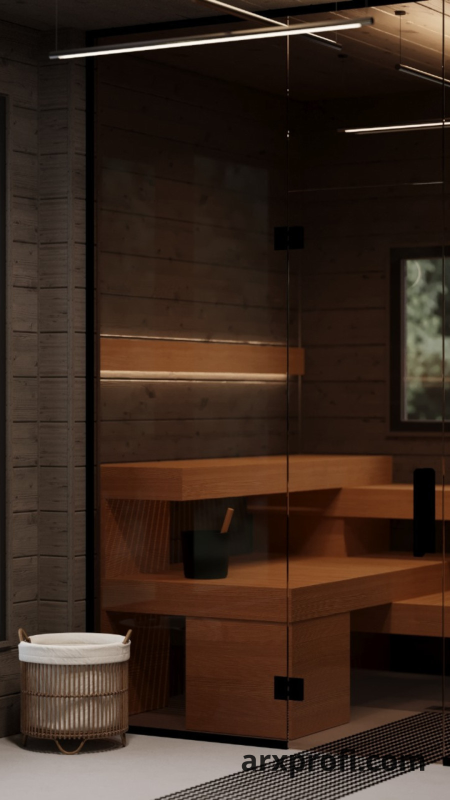 Проект интерьера дома 200 м2 в Московской области