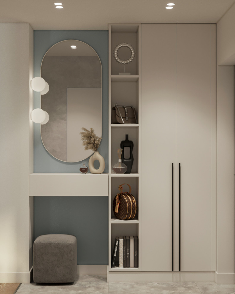 Обложка проекта: Квартира в голубых тонах