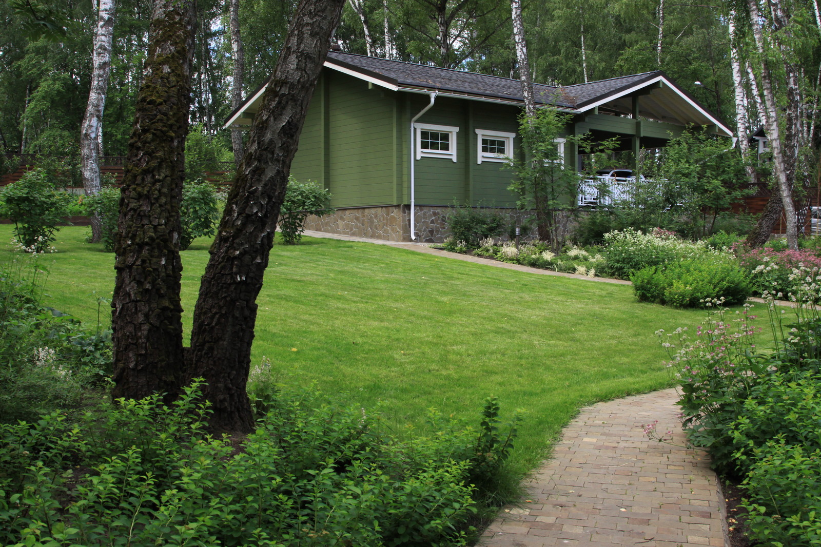 Проект "Волны". Верхний сад