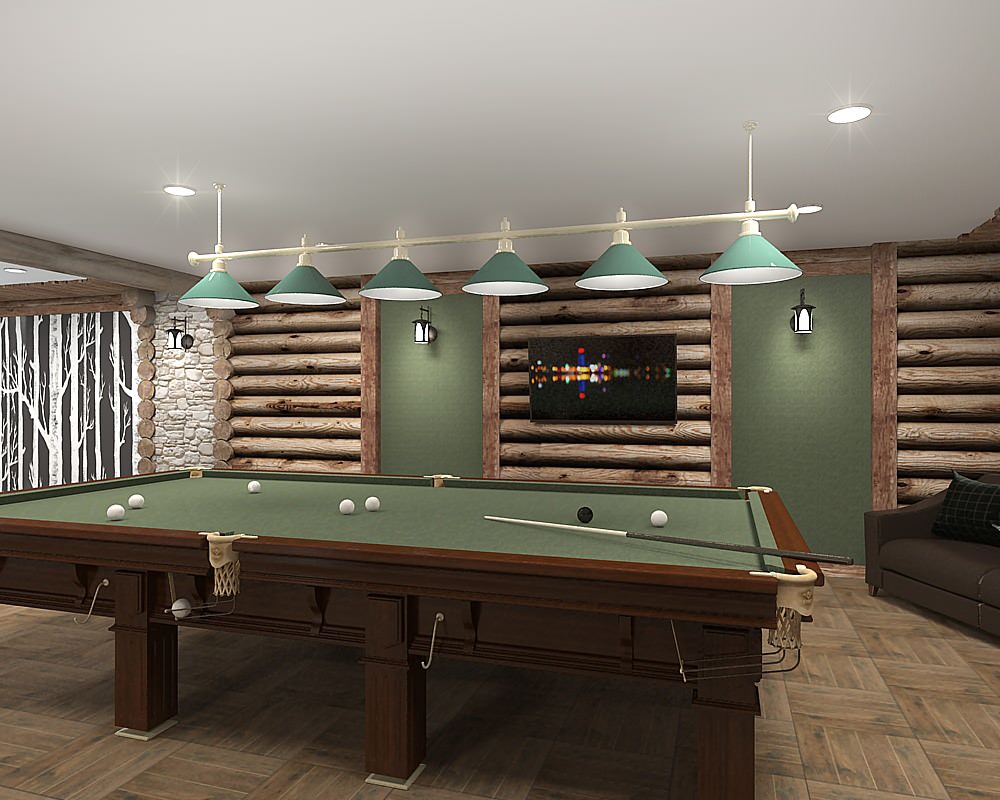 Сауна в русском стиле