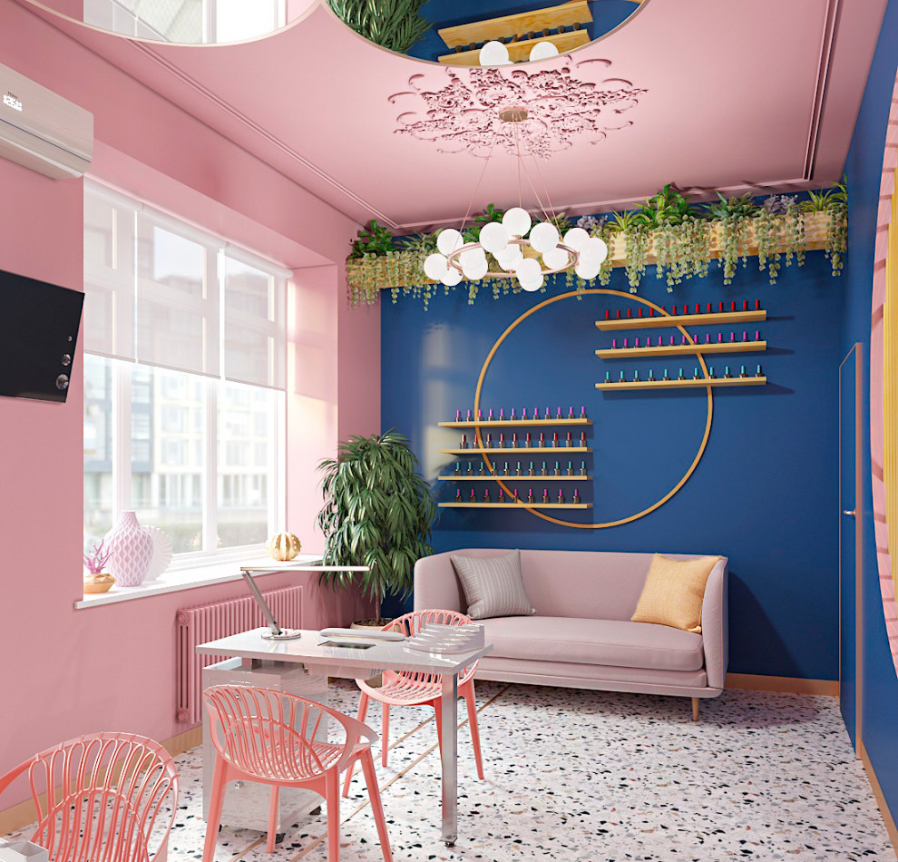 Дизайн парикмахерской + маникюрный кабинет