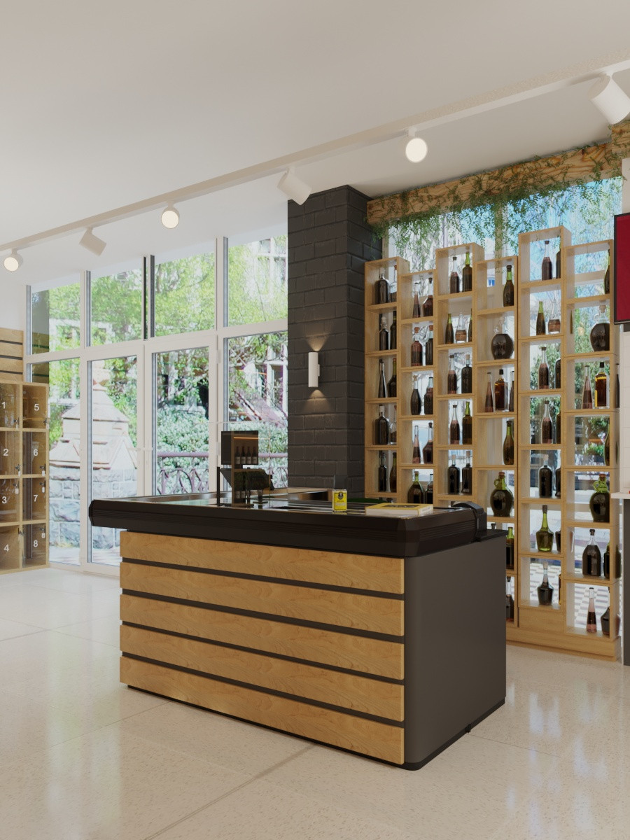 Дизайн фирменного магазина INKERMAN