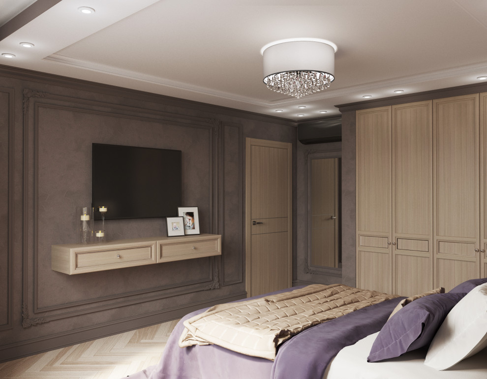 Трехкомнатная квартира современная классика