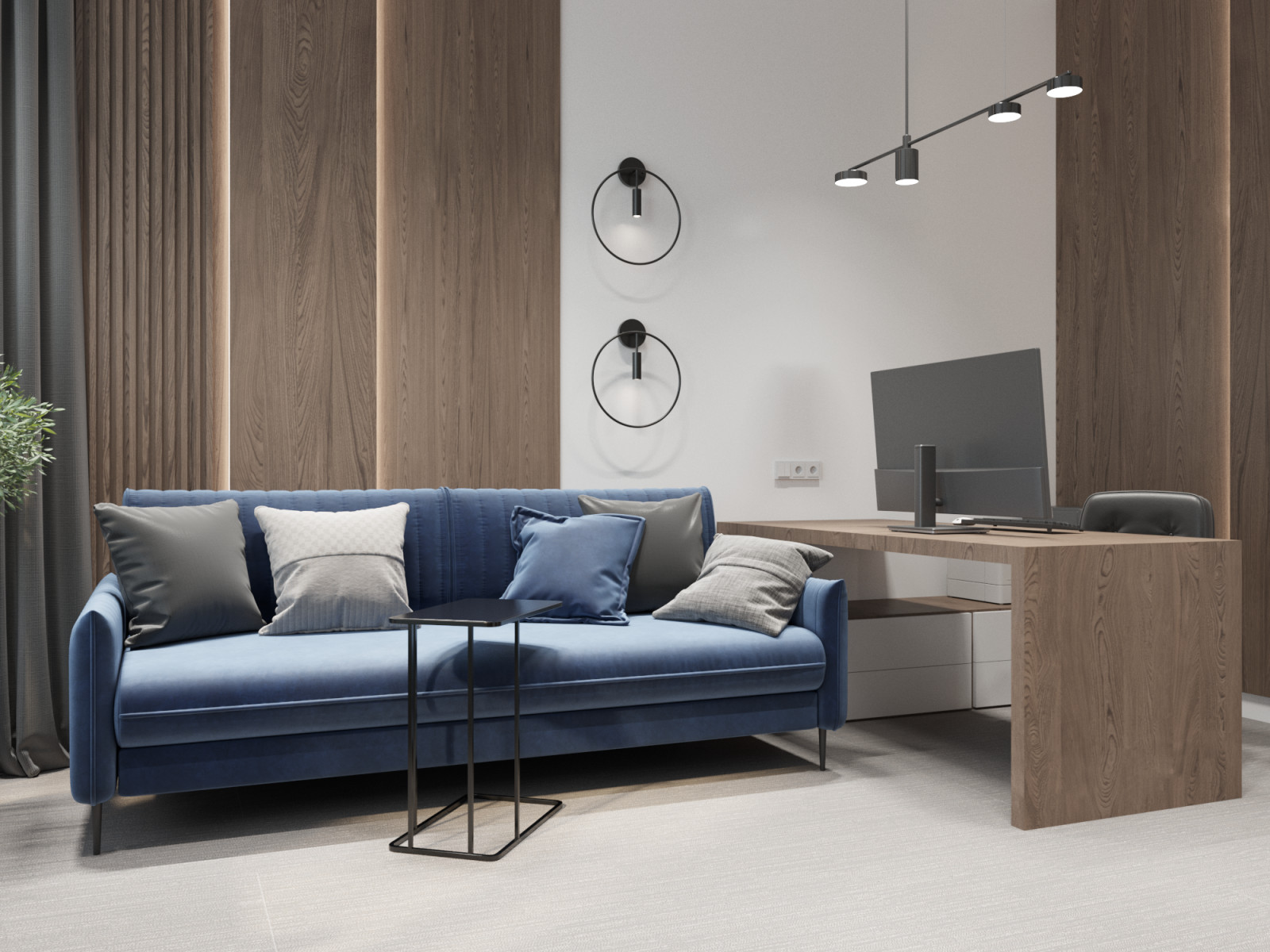 Светлый дом для семьи с детьми и собачкой