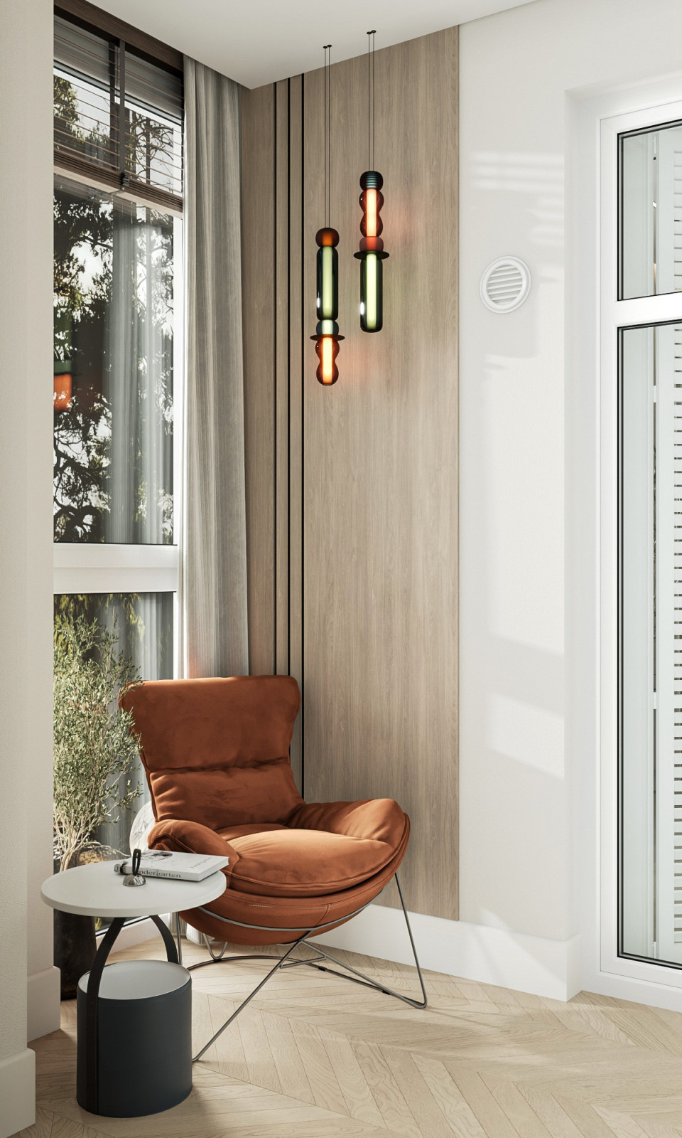 Интерьер трехкомнатной квартиры